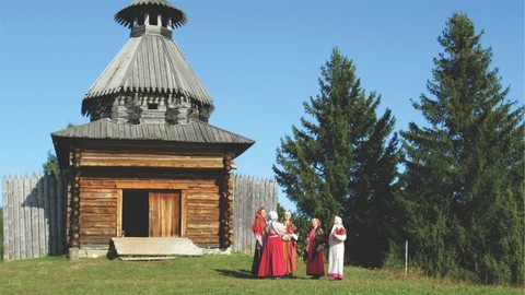 Экскурсия с фольклорными элементами по музею «Хохловка»