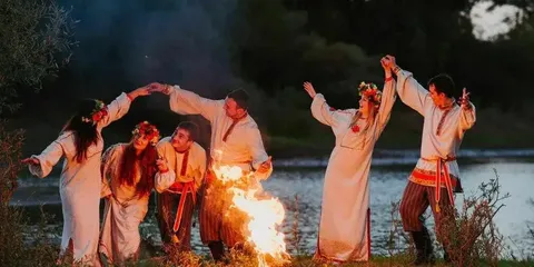«Иван Купала» показательный обряд