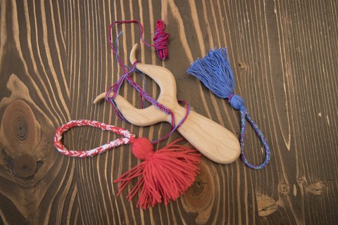 Мастер-класс по плетению на вилке