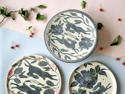 Мастер-класс Главный по тарелочкам