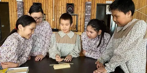 Интерактивное занятие по якутским настольным играм