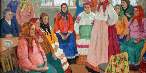 Интерактивная лекция «Русский народный костюм»