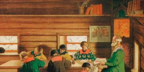 «На Руси учились так»