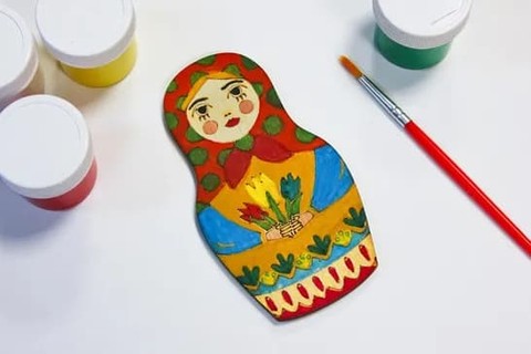 Мастер-класс «Душа России — матрешка»