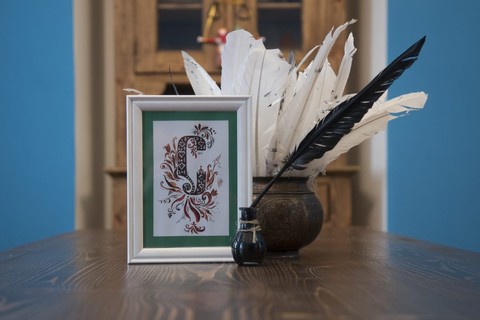 Мастер-класс «Буквица»