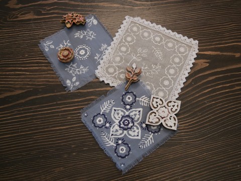 Мастер-класс по созданию салфетки с набивным узором