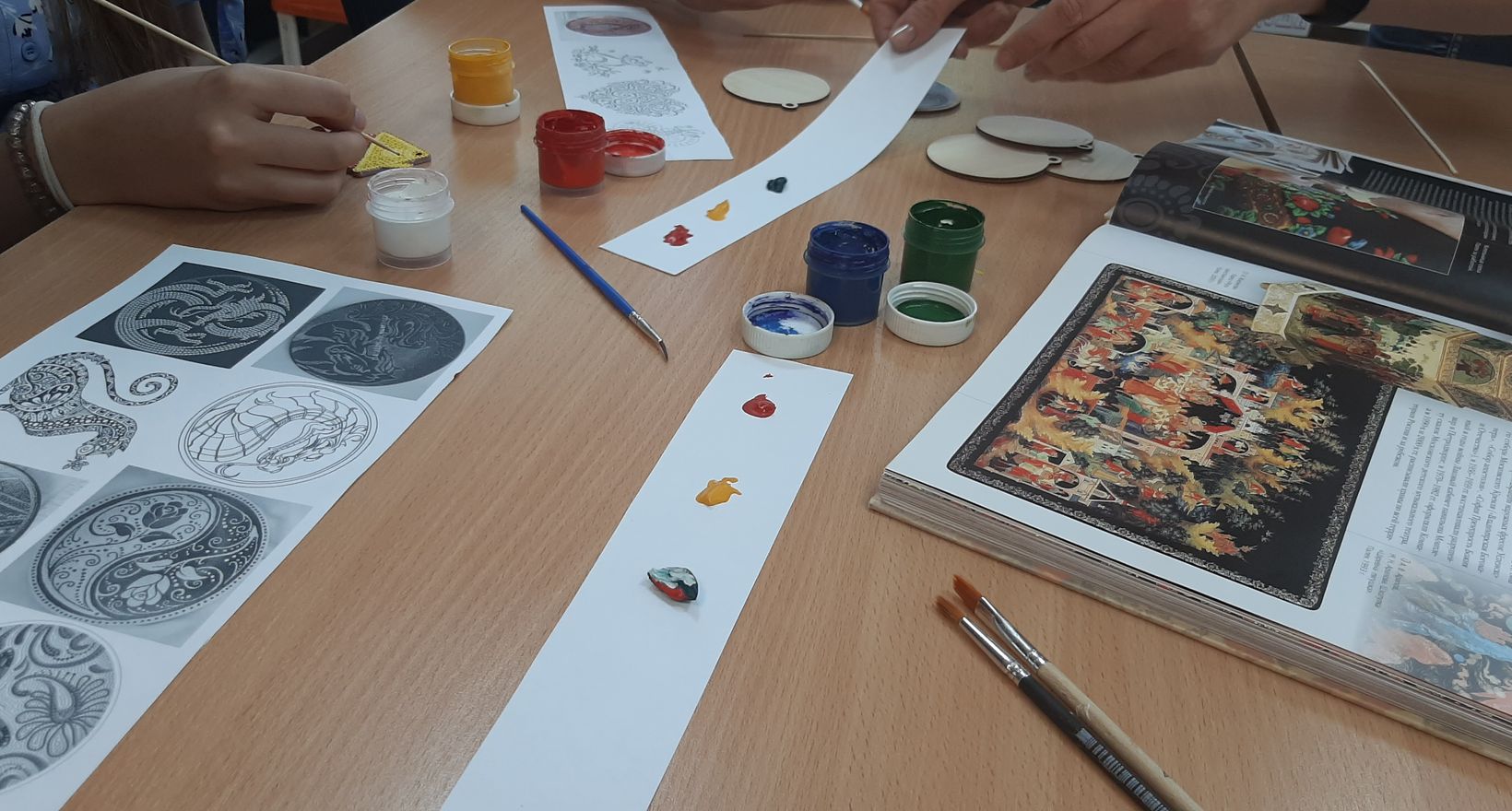 Арт-час «Узорный покров»