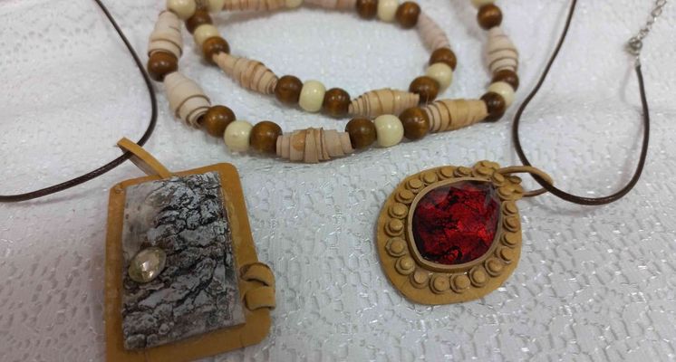 Мастер-класс «Украшение из бересты»