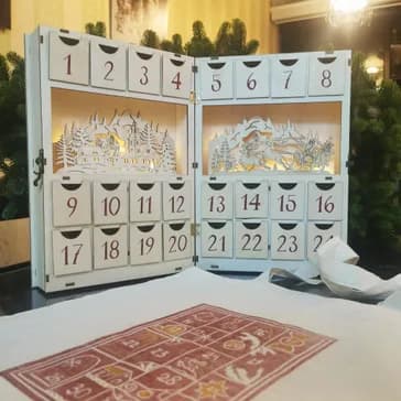 Мастер-класс по линогравюре «Авторский рождественский адвент-календарь»