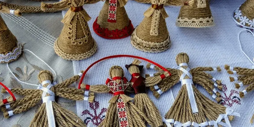 Арт-занятие «Славянские куклы-обереги и их значение»