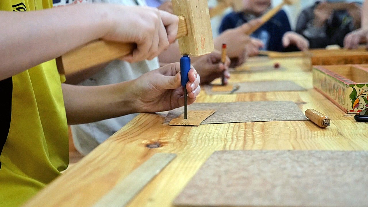 Интерактивное занятие «Узоры на бересте»