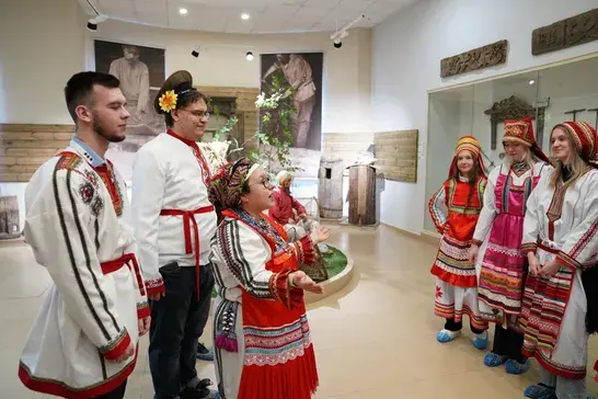 Интерактивное занятие «Поэзия мордовского костюма»