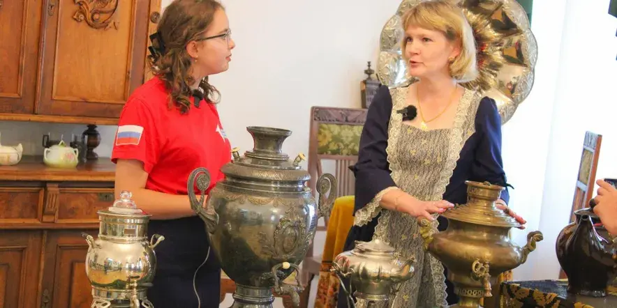 Интерактивное занятие «Чаепитие в купеческой усадьбе»