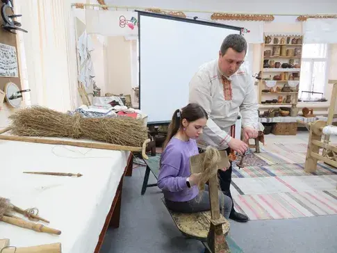 Интерактивное занятие «Нить жизни — история ткачества»