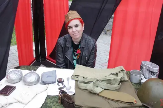 Интерактивное занятие «Солдатский вещмешок»