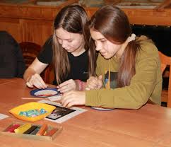 Мастер-класс «Каменная мозаика»