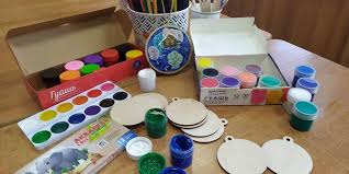 Мастер-класс «По мотивам ордынской росписи»