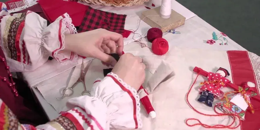 Мастер-класс «Зимние куклы славян»