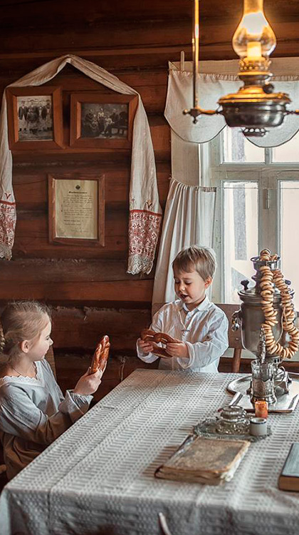 Экспозиция Музея крестьянского быта