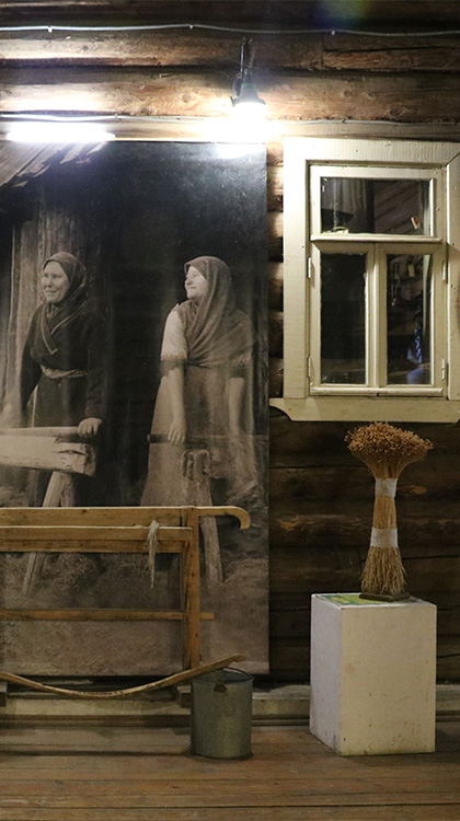 Экспозиция Музея крестьянского быта