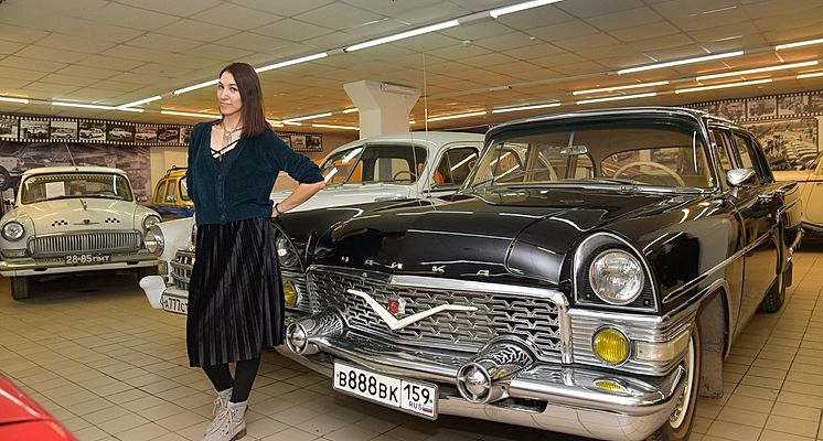 Экспозиция музея «Ретро-Гараж»