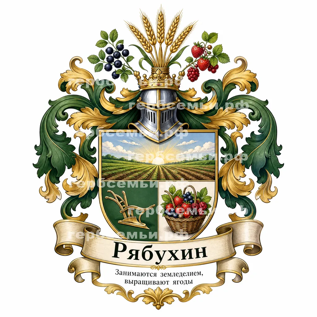 Герб семьи Рябухин #41871