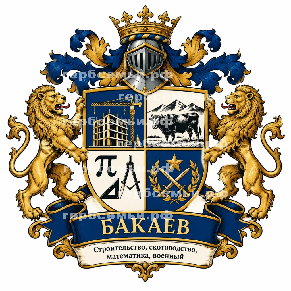 Герб семьи Бакаев #41046