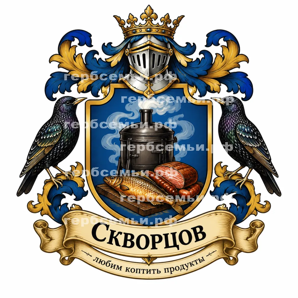 Герб семьи Скворцов #43466