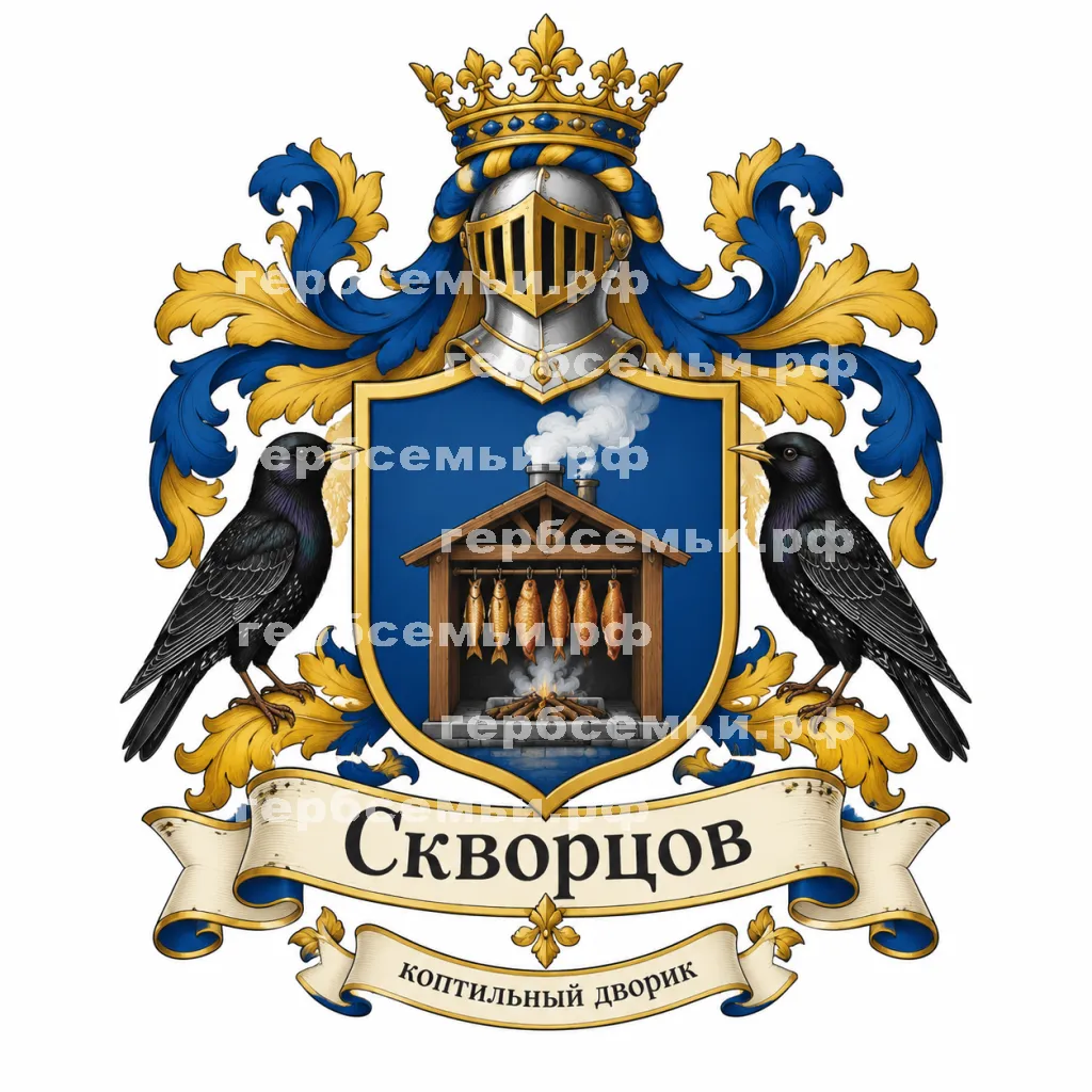 Герб семьи Скворцов #43467