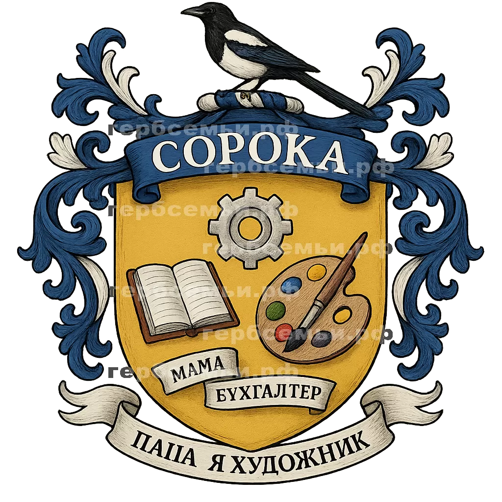Герб семьи Сорока #12040