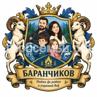 Герб семьи Баранчиков