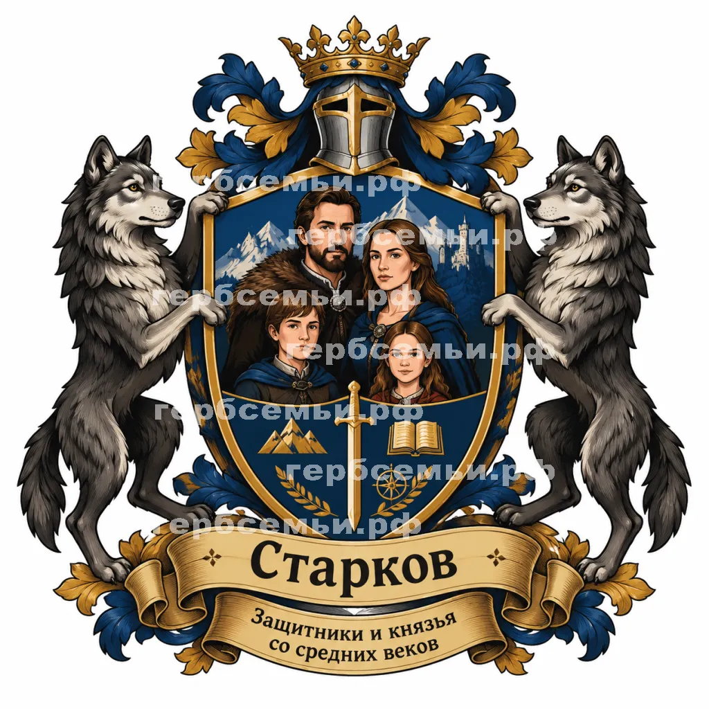 Герб семьи Старков #43548