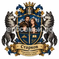 Герб семьи Старков
