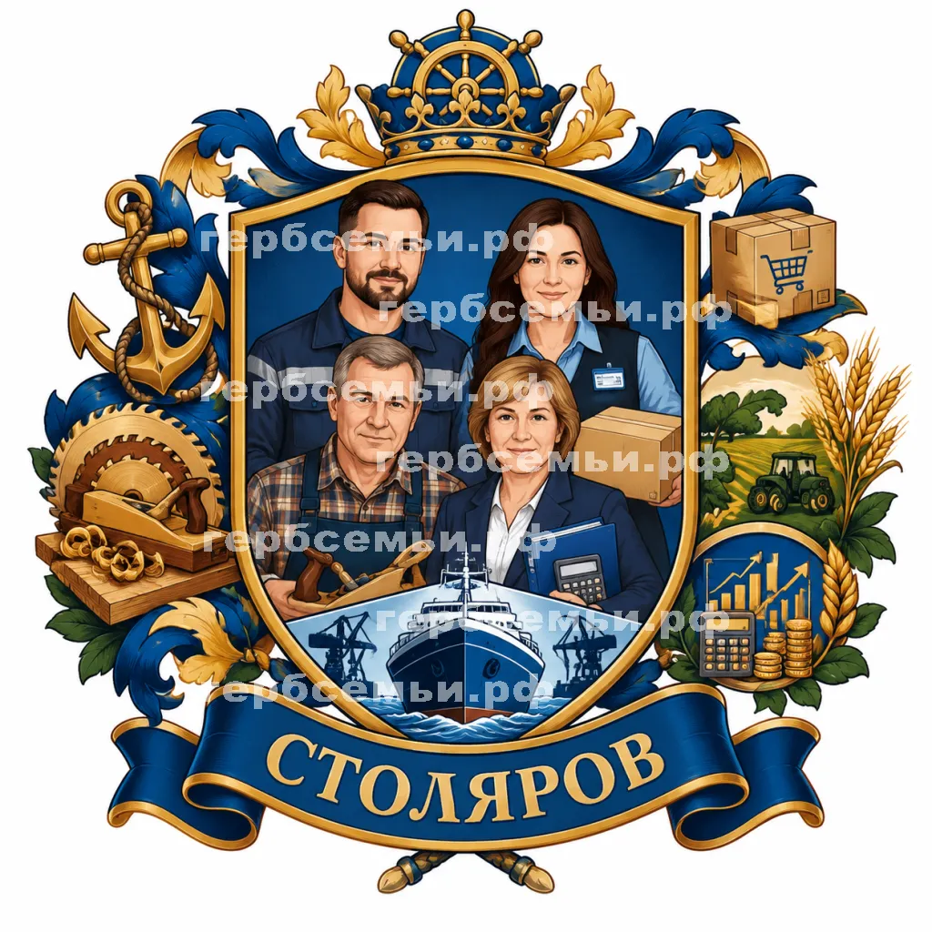 Герб семьи Столяров #41439