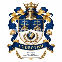Герб семьи Субботин