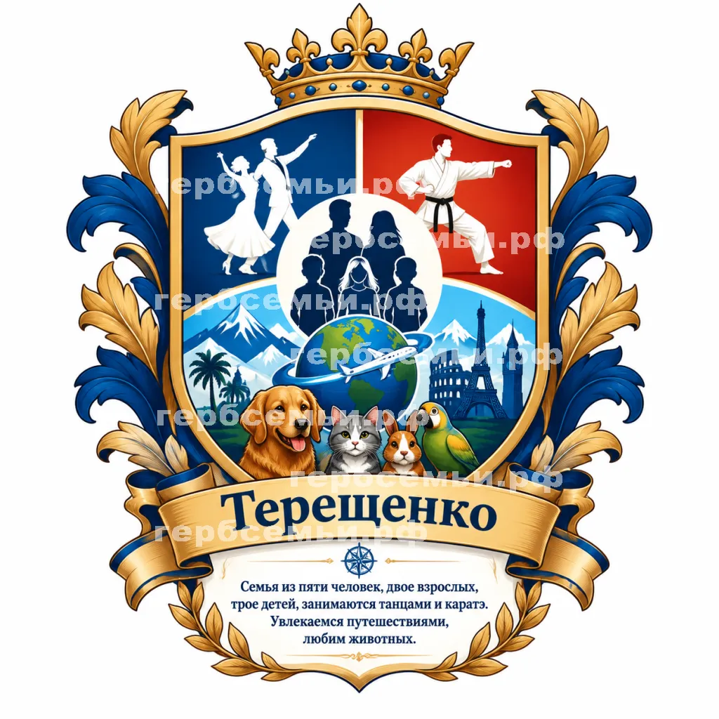 Герб семьи Терещенко #43050