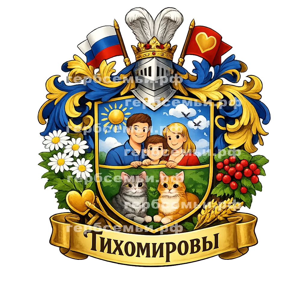 Герб семьи Тихомиров #25901