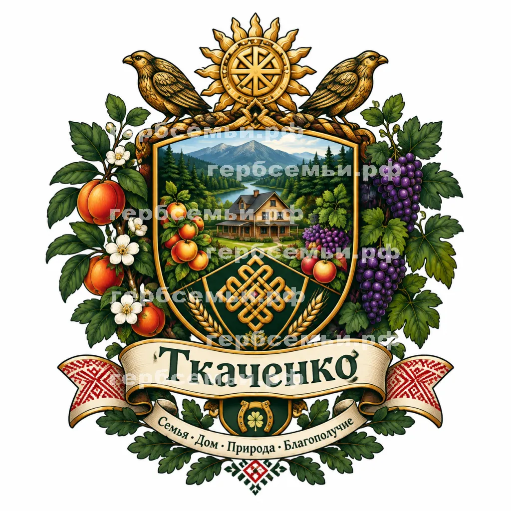 Герб семьи Ткаченко #43254