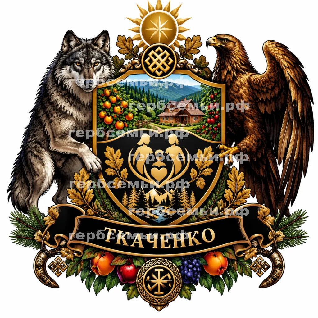 Герб семьи Ткаченко #43255