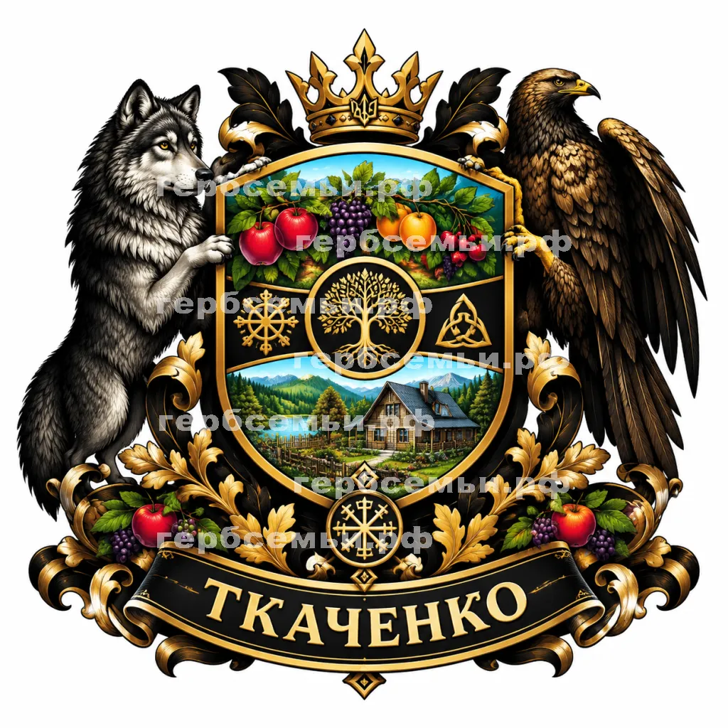 Герб семьи Ткаченко #43256