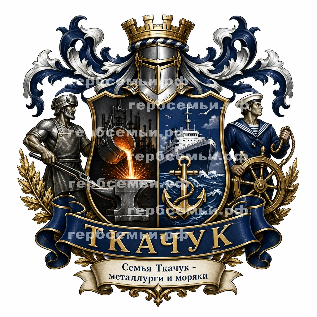 Герб семьи Ткачук #42505