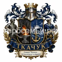 Герб семьи Ткачук