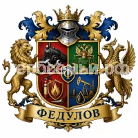 Герб семьи Федулов
