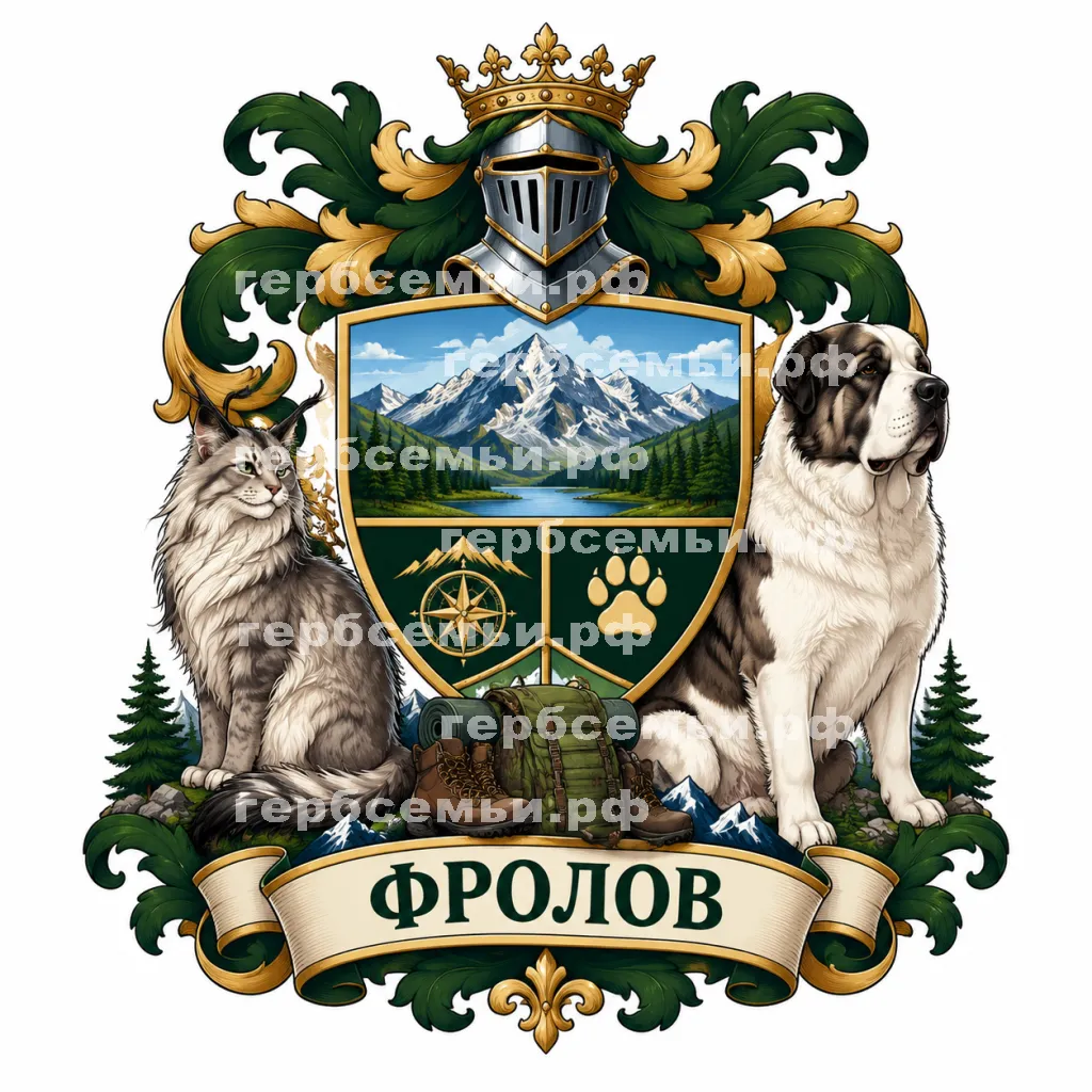 Герб семьи Фролов #41844