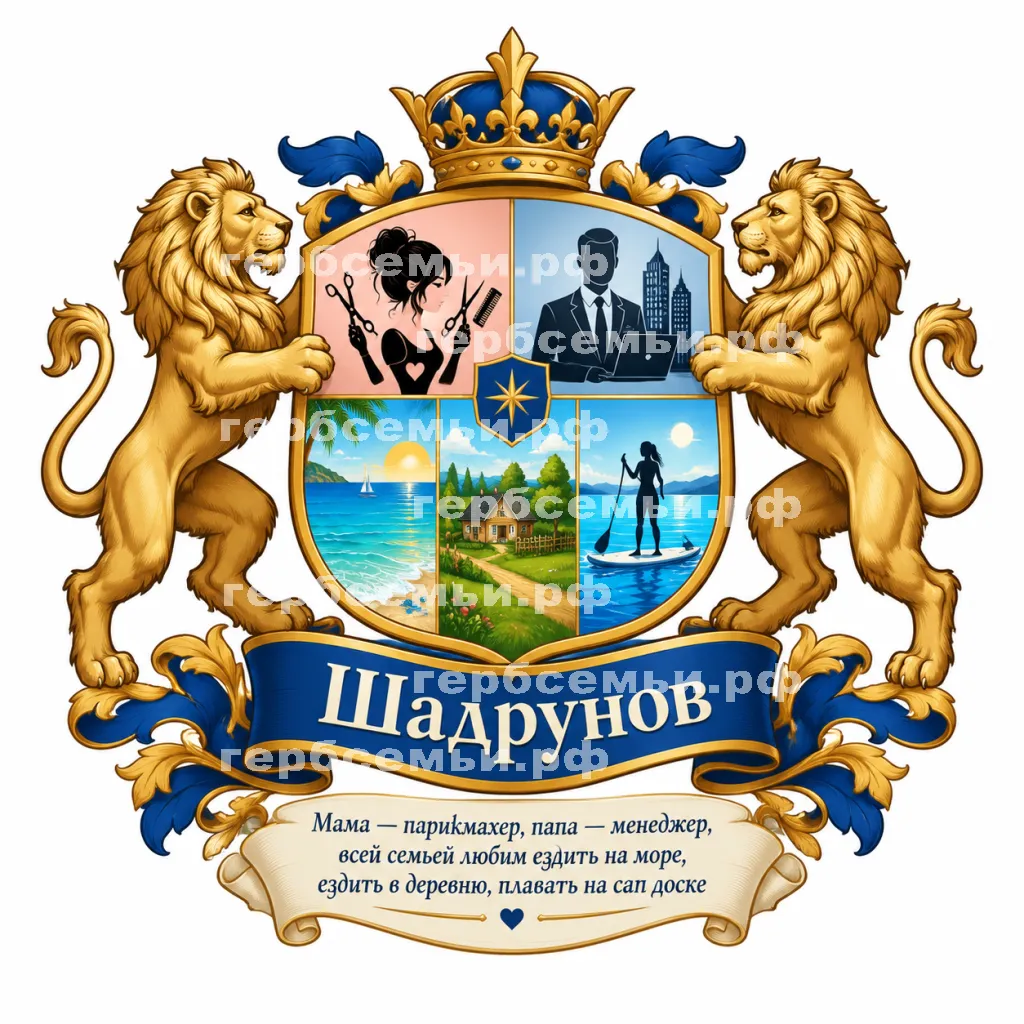 Герб семьи Шадрунов #41093