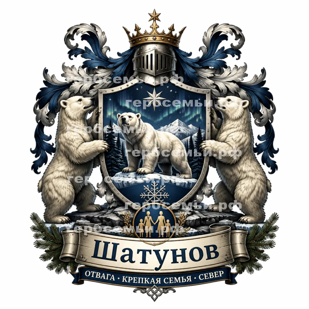 Герб семьи Шатунов #42596