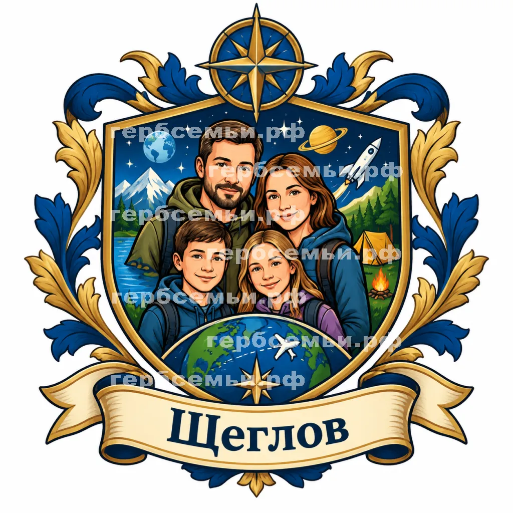 Герб семьи Щеглов #42753