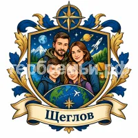 Гербы семьи Щеглов