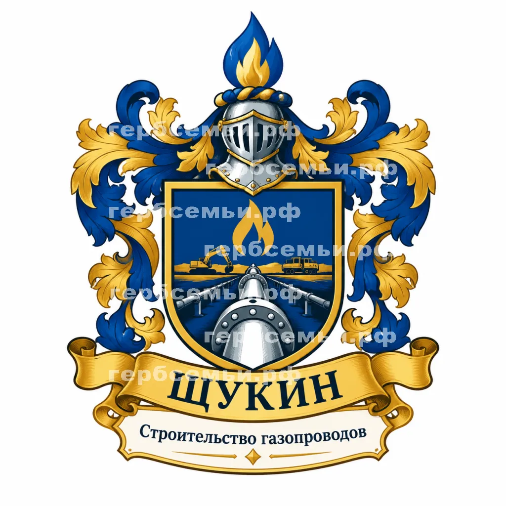 Герб семьи Щукин #40929