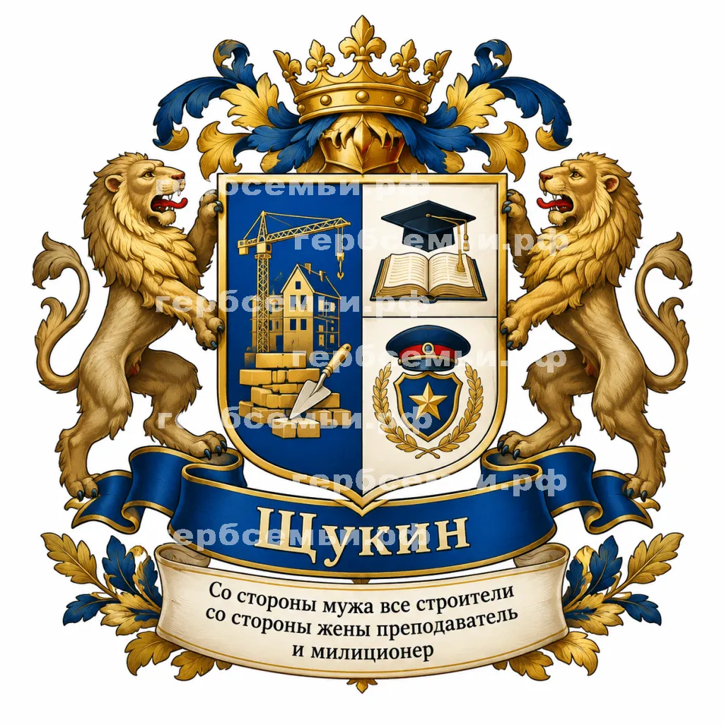 Герб семьи Щукин #40930